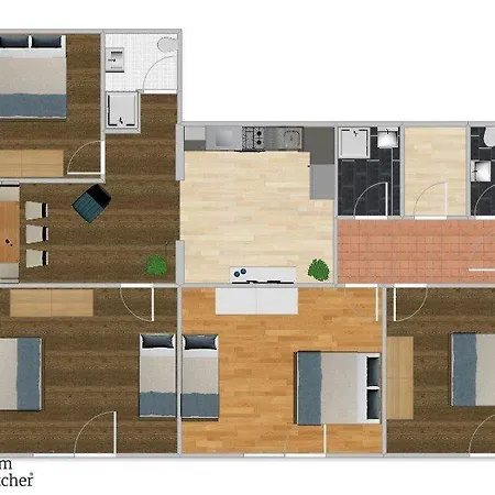 Huber's Apartment *